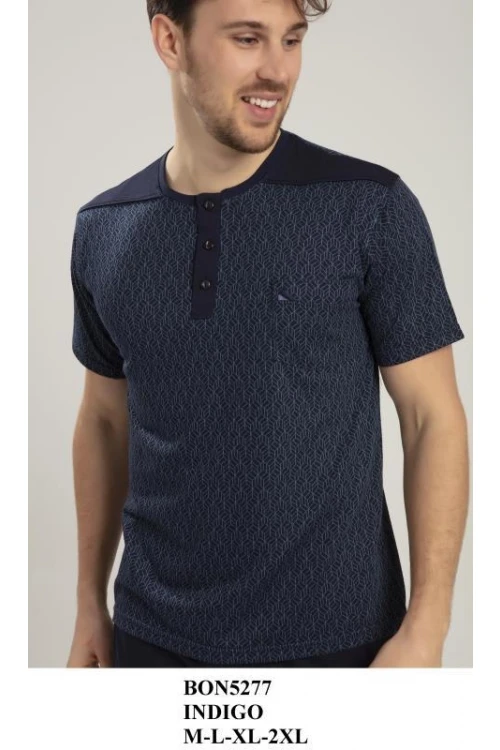 5277 JAKAR BIYE YAKA PIJAMA TK