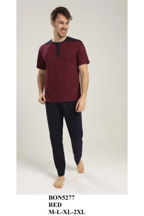 5277 JAKAR BIYE YAKA PIJAMA TK