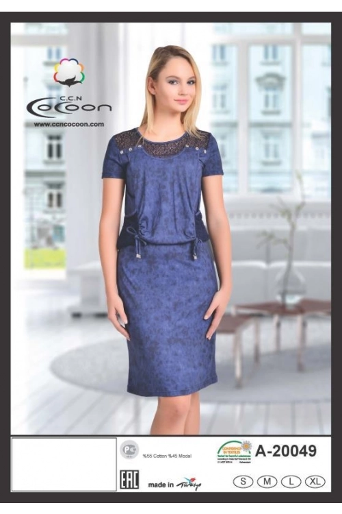 A20049  KISA KOL ELBISE - WOMAN DRESS