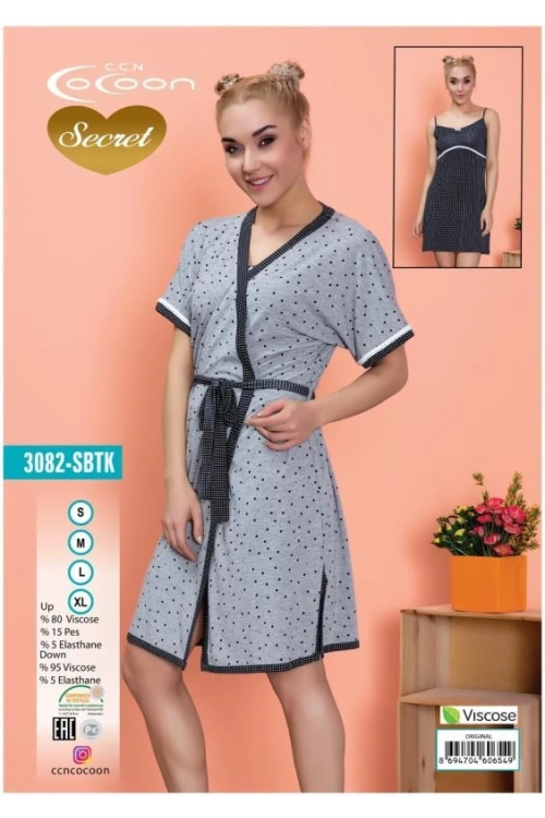 COC.3082SBTK MORNING GOWN 