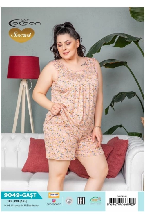 COC.9049GAST GENİŞ ASKILI ŞORT TAKIM