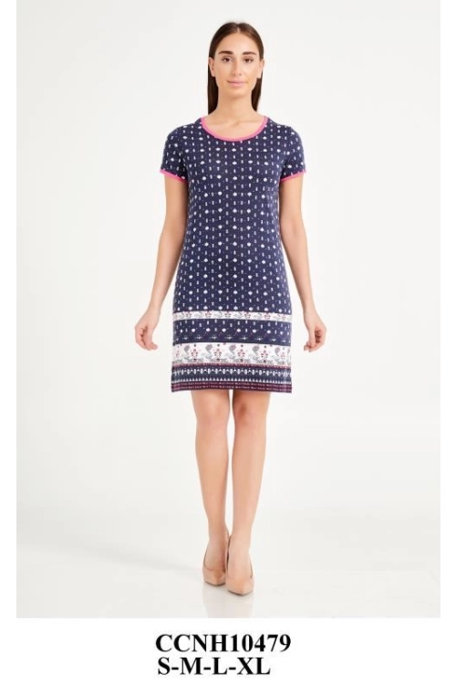 H10479 SHORT SLEEVE TUNIC