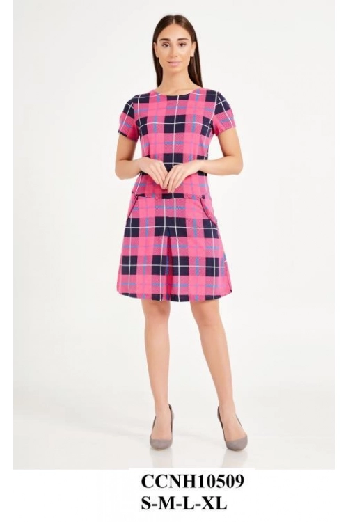 H10509 SHORT SLEEVE TUNIC