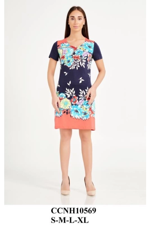 H10569 SHORT SLEEVE TUNIC