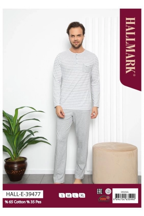 HALL.E39477 MEN PYJAMA SET