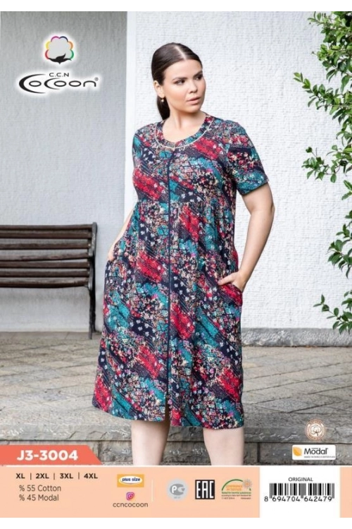 J3-3004 MORNING GOWN