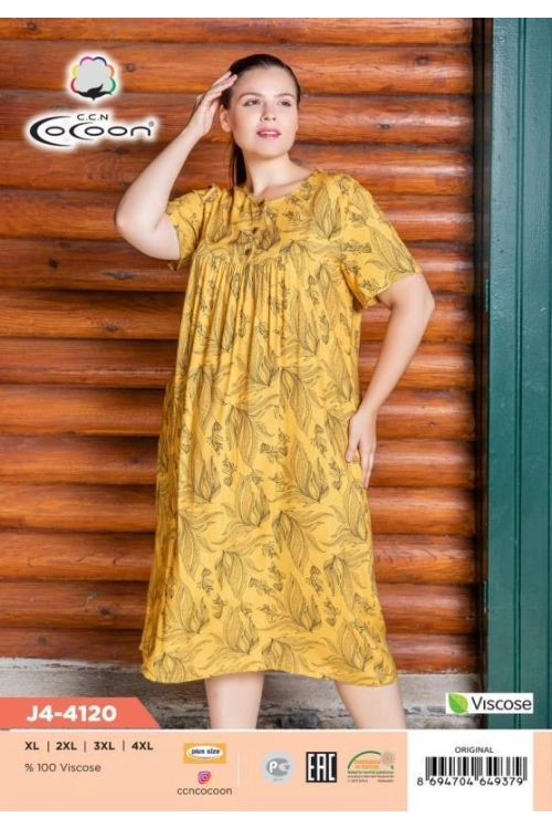 J4-4120 BUTTOM MORNING GOWN