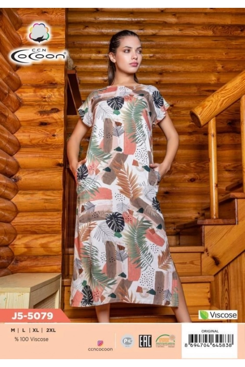 J5-5079 MAXİ ELBİSE