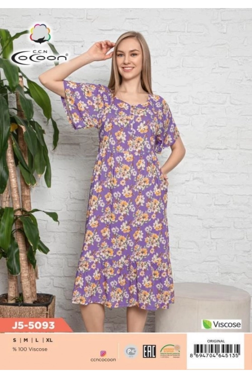 J5-5093 MAXİ ELBİSE