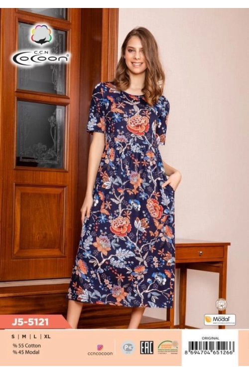 J5-5121 MAXİ ELBİSE