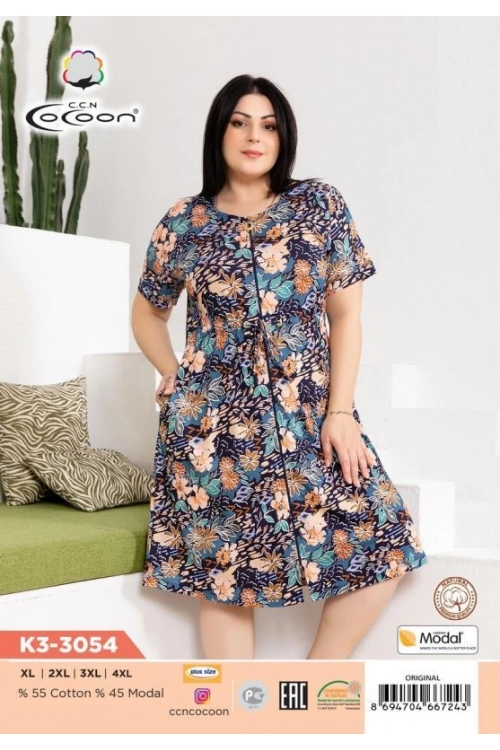 K3-3054 MORNING GOWN