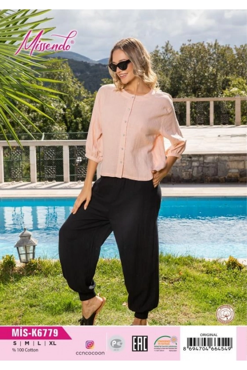 MİS-K6779 ŞALVAR TAKIM