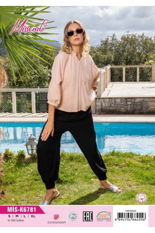 MİS-K6781 ŞALVAR TAKIM