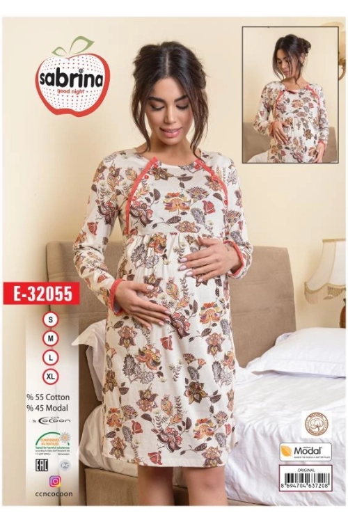 SAB.E32055 HAMİLE GECELİK