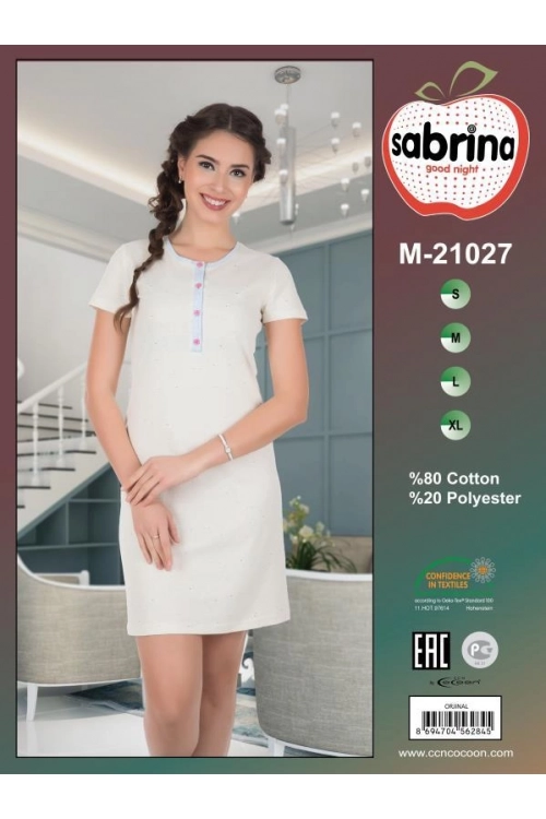 SAB.M21027 NIGHT GOWN