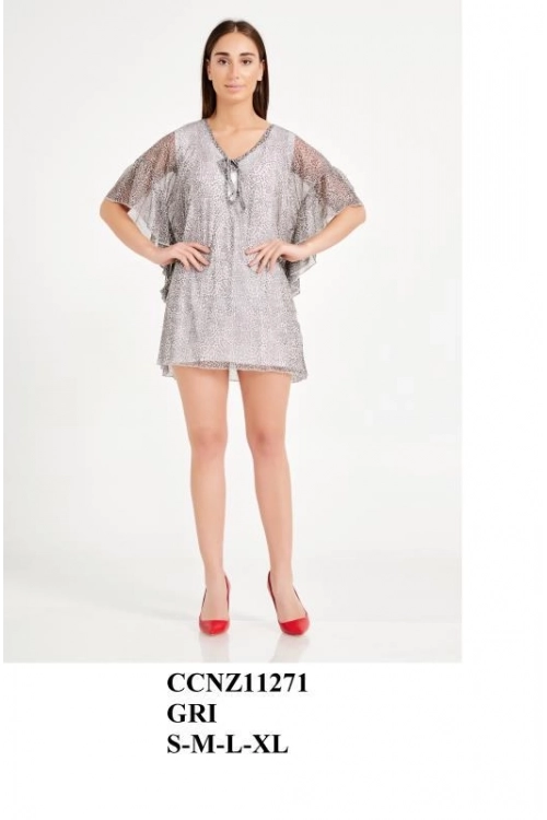 Z11271  PAREO SLEEVELESS TUNIC- WOMAN TUNIC