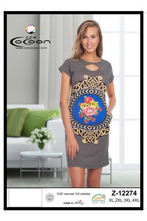 Z12274   SLEEVE TUNIC - WOMAN TUNIC