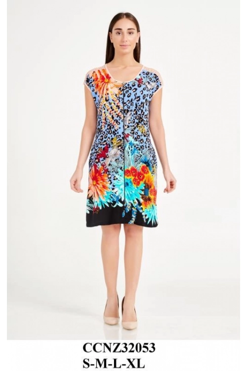 Z32053  ÇIKMA KOL FERM. SABAHLIK - WOMAN MOORNING GOWN