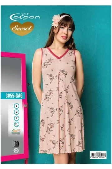 COC.3055.GAG GENİŞ ASKILI GECELİK