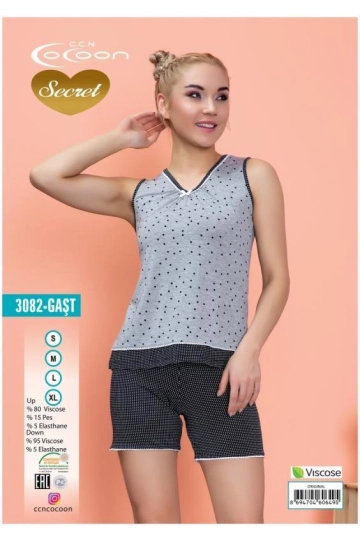 COC.3082GAST GENİŞ ASKILI ŞORT TAKIM