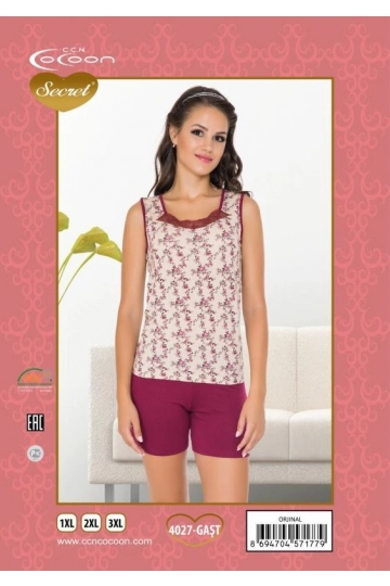 COC.4027GAST GENİŞ ASKILI ŞORT TAKIM