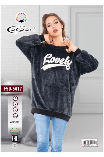 F50-5417 SWEAT UZUN KAZAK