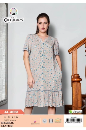 J4-4031 DÜĞMELİ SABAHLIK