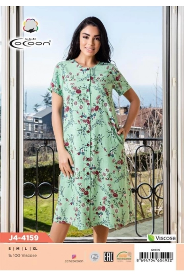 J4-4159 DÜĞMELİ SABAHLIK