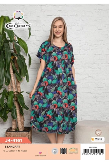 J4-4161 BUTTOM MORNING GOWN