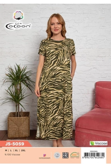 J5-5059 MAXİ ELBİSE