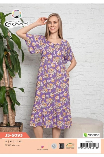 J5-5093 MAXİ ELBİSE