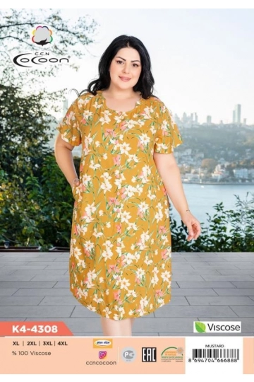 K4-4308 MORNING GOWN