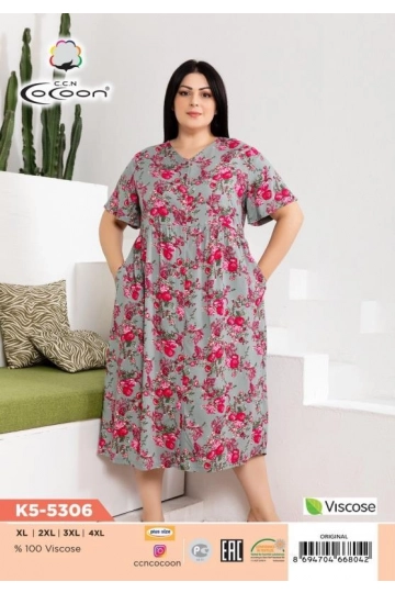 K5-5306 MAXİ MORNING GOWN