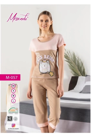 M-057 KAPRI TK. WOMAN CAPRI SET