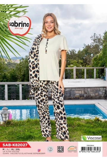 SAB.K82027 MORNING GOWN 