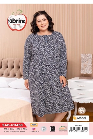 SAB.U11458 NIGHT GOWN