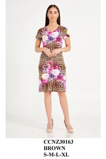 Z30163   SABAHLIK - WOMAN MOORNING GOWN